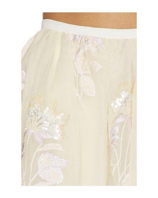 SAU LEE Natural Valentina Skirt