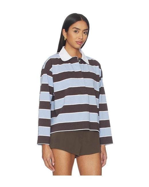 Madewell Multicolor Rugby Polo Top