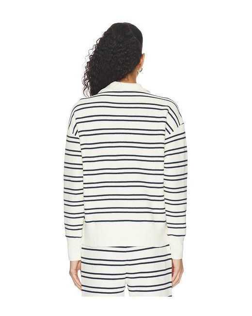 Negative Underwear White Waffle Knit Pullover