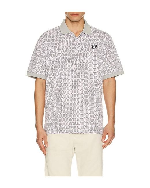 Devereux Golf White The Disco Rodeo Polo for men