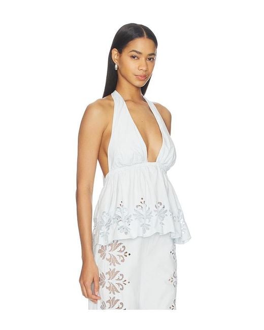 Lovers + Friends White Jolie Top