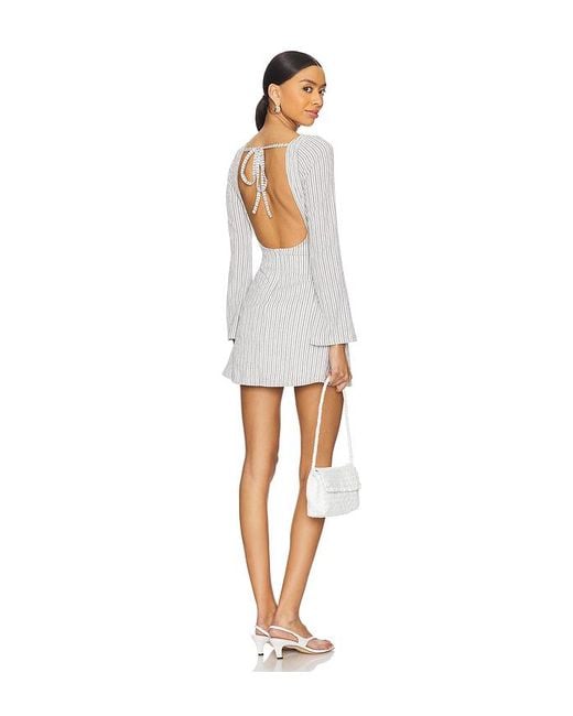 ALL THE WAYS White Angelica Dress