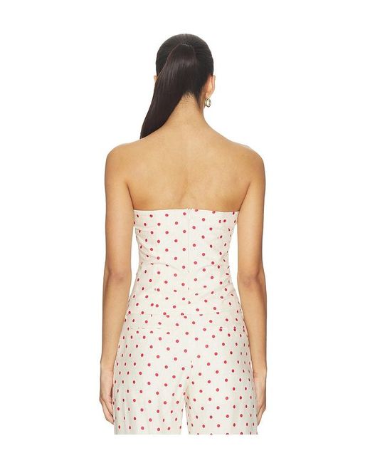 Amanda Uprichard White X Revolve Soho Top