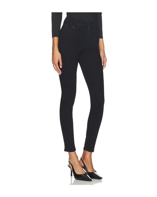 Mother Blue High Waisted Looker Jeans