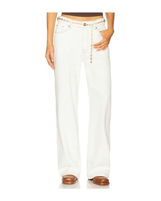 Lioness Afterglow Wide Leg White
