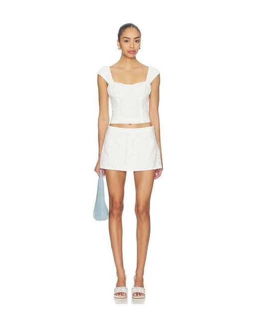 BY.DYLN White Aisha Top