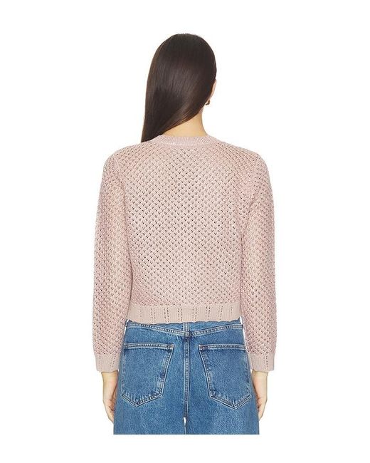 L'Agence Blue 'Agence Cardigan Blanca
