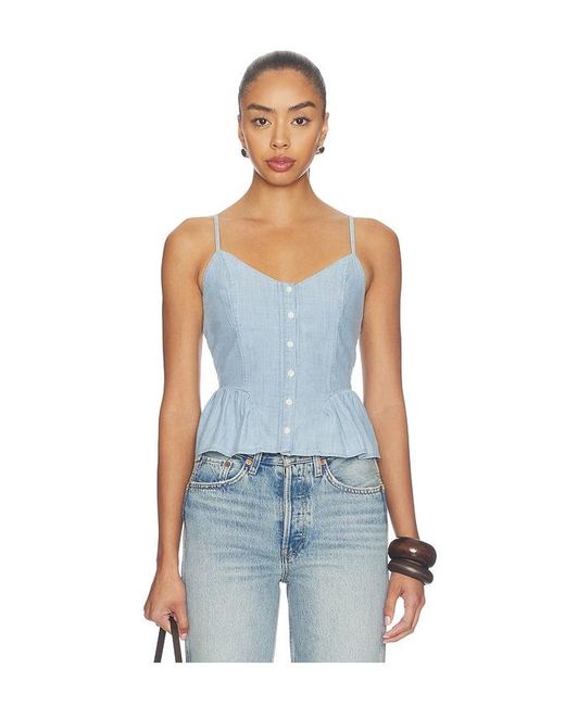 Levi's Blue Monet Blouse