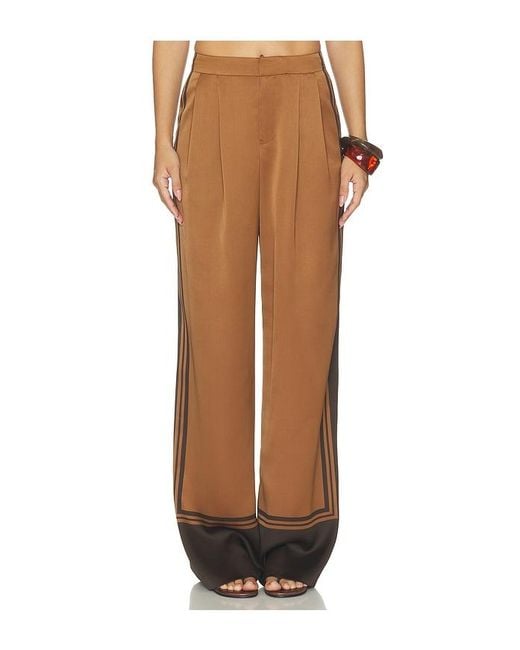 SER.O.YA Multicolor Marlowe Satin Pant