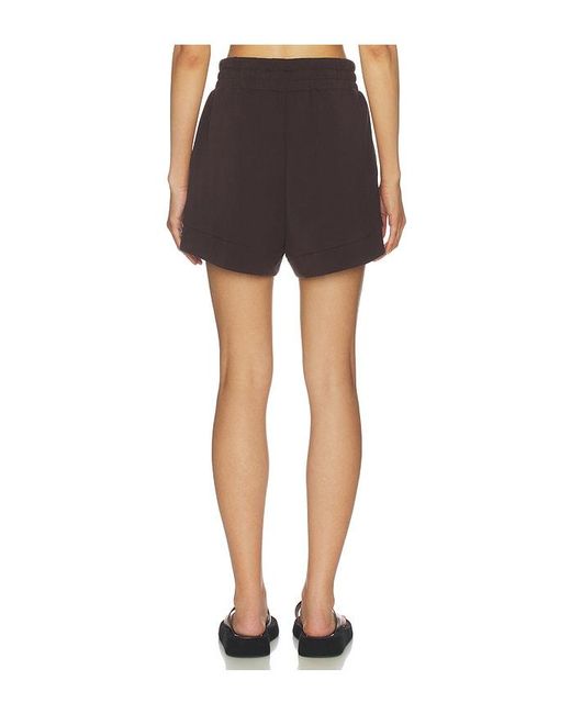 Varley Black Atrium High Rise Short