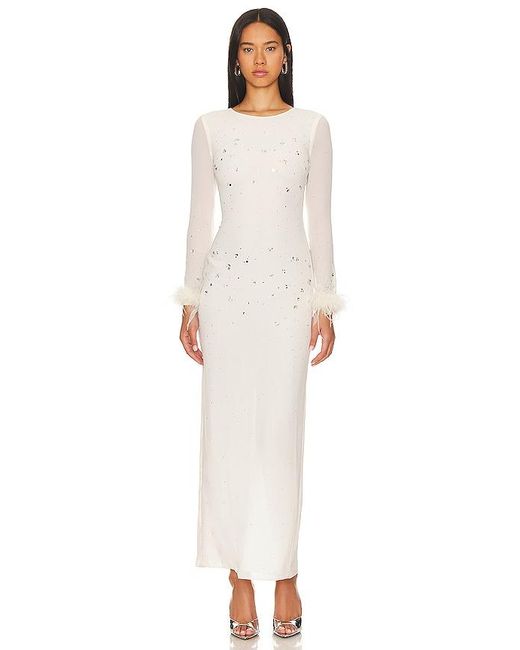 Nbd White Ginevra Maxi Dress