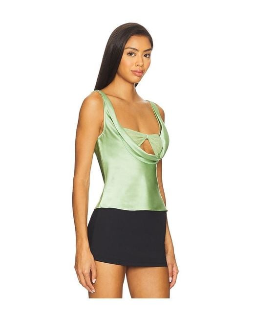 Lioness Green X Revolve Delilah Top