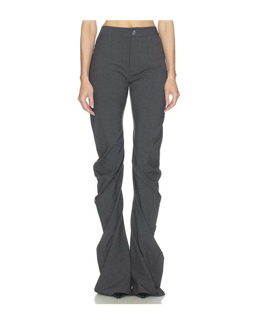 Jade Cropper Women's Blue Twisted Trouser