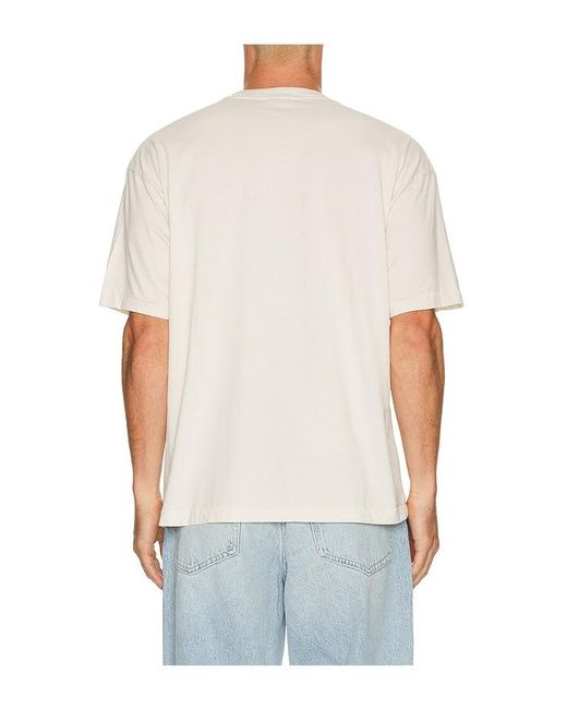 Asher White Noah Supima Tee for men