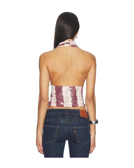 Miaou Blue Mathilde Top