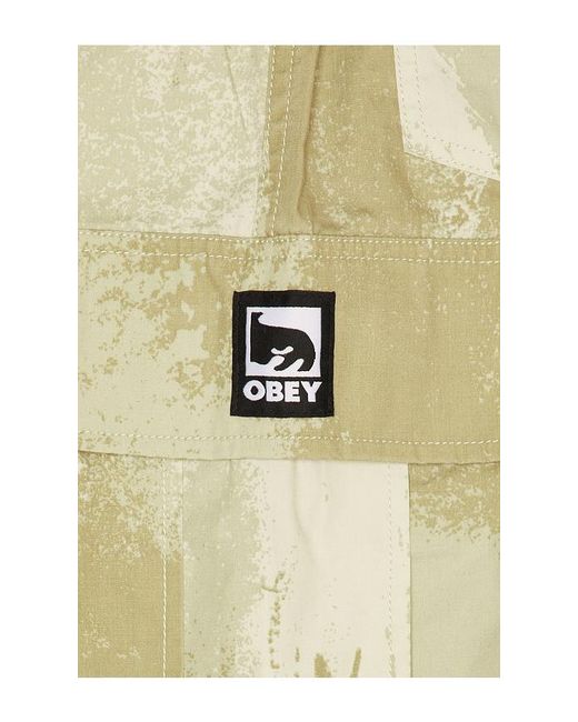 Obey Hosen Na in Natural für Herren