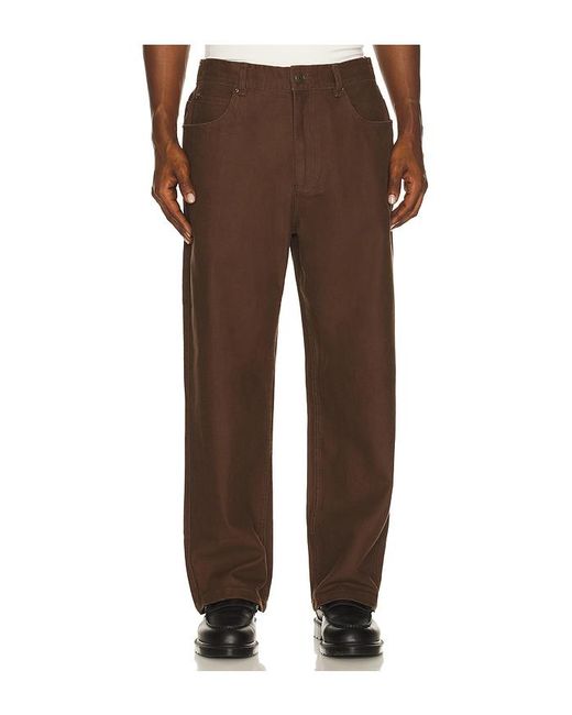 Rhythm Brown Palmer Pant for men