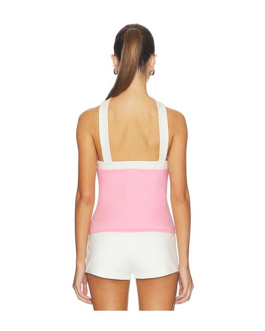 Lovers + Friends White Audrey Top