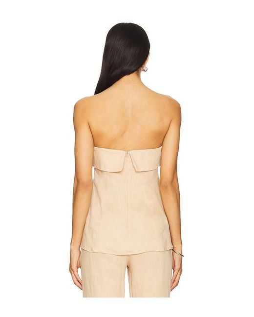 Hevron Natural Addison Top