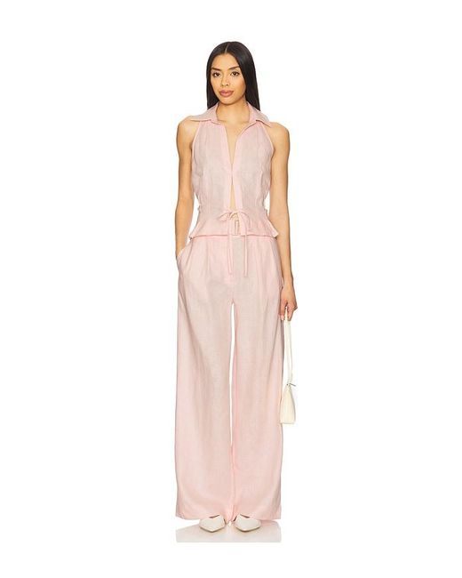 Hevron Pink Sloan Vest