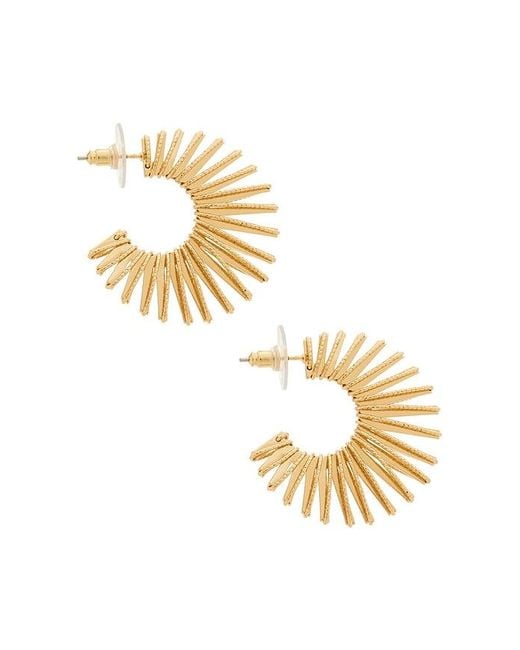 BaubleBar Metallic Callista Sunburst Earrings