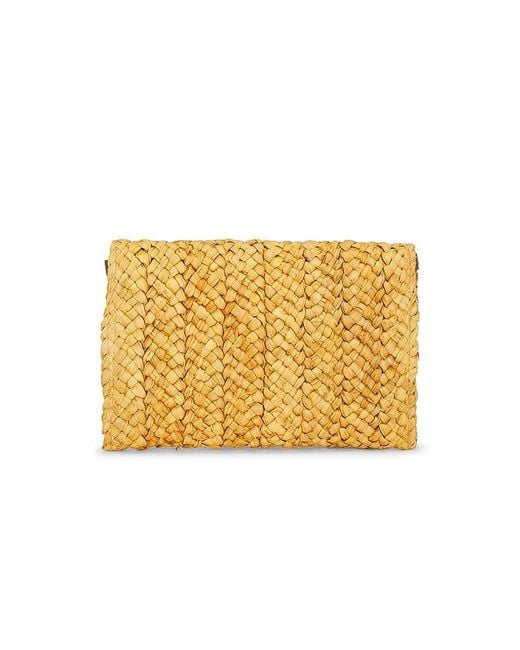 Lovers + Friends Yellow Nicole Clutch