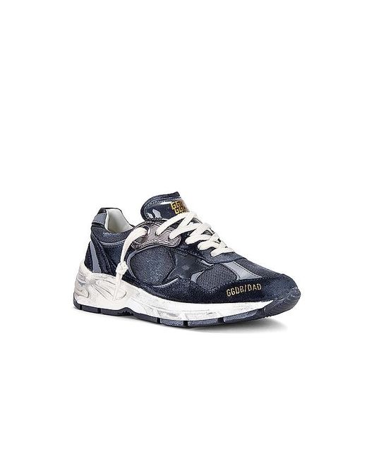 Golden Goose Deluxe Brand Blue Running Dad Sneaker