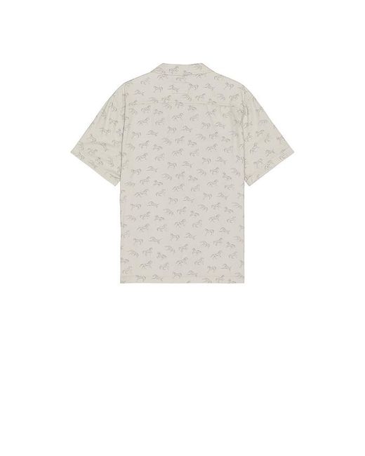 Rails White Moreno Button Down Camp Shirt for men