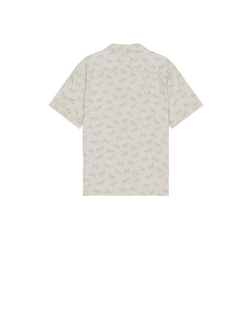 Rails White Moreno Button Down Camp Shirt for men