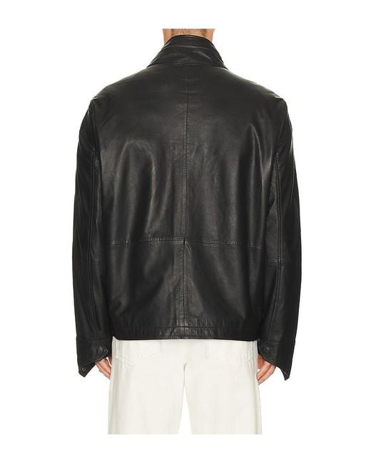 AllSaints Black Halton Jacket for men