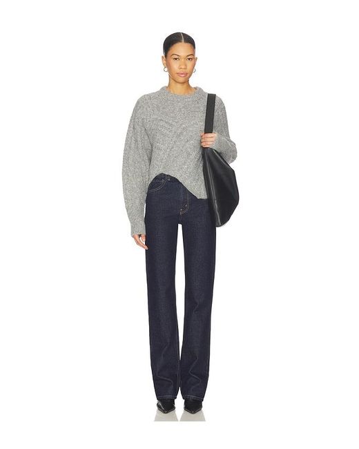 Miaou Gray Clarke Crew Pullover