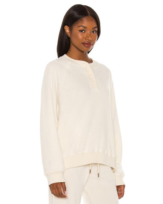 henley sweatshirt