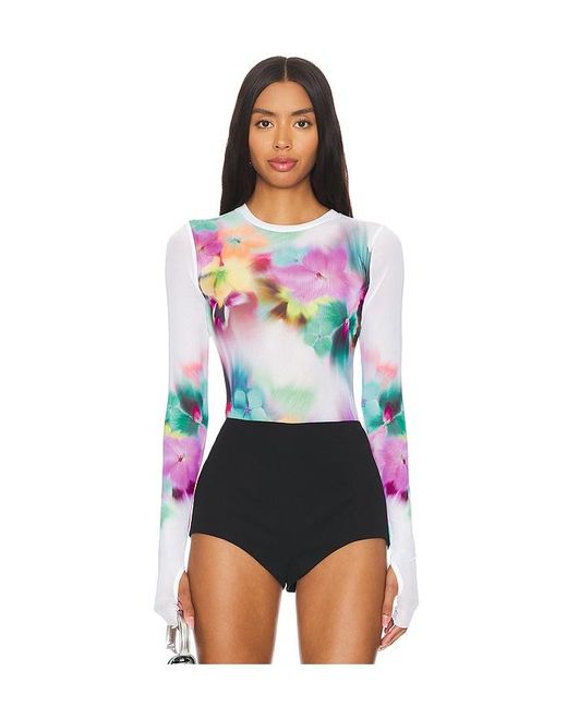 Kaylee Top En Color Lavanda Talla En AFRM de color Multicolor