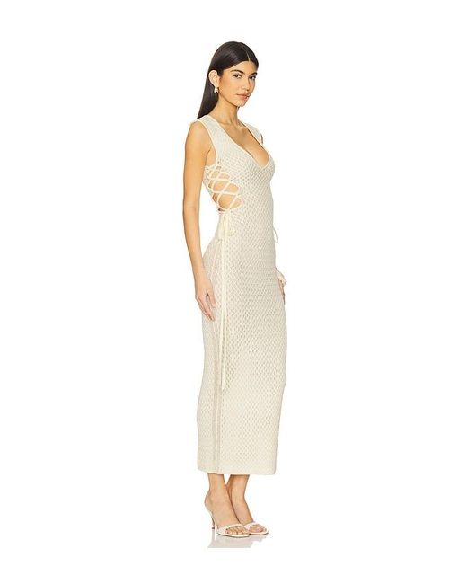 Michael Costello White X Revolve Kyle Maxi Dress