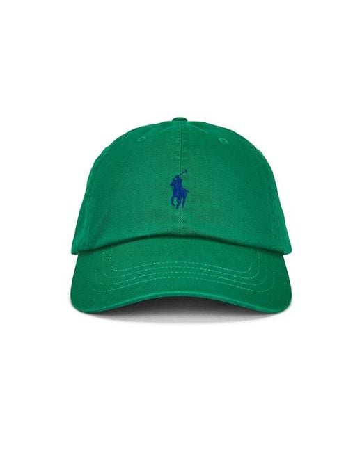 Polo Ralph Lauren Green Twill Sport Cap