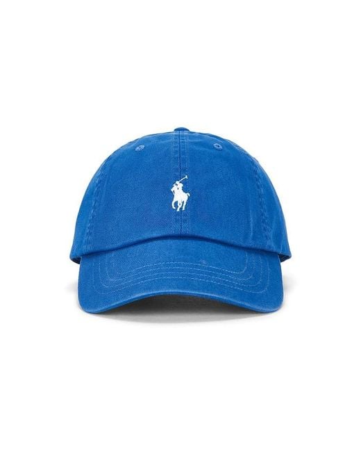 Polo Ralph Lauren Blue Chino Sport Cap for men