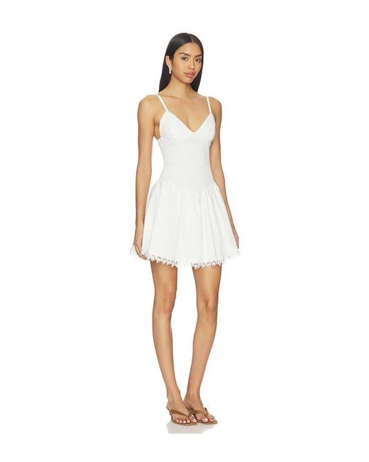 Peixoto White Andie Mini Dress