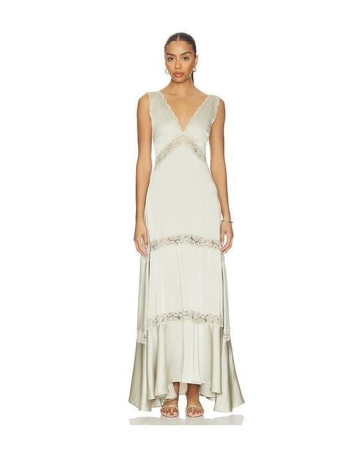 Tularosa White X Ivana Ramirez Claire Maxi Dress