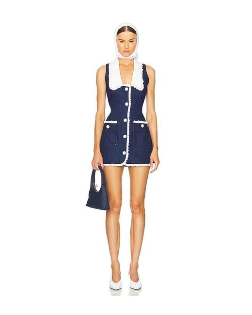 Fait Par Foutch Blue Adrienna Dress
