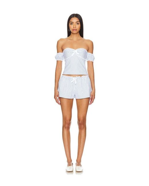 MAJORELLE White Cynthia Top