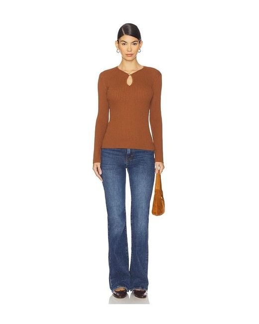 Astr Blue Lynly Sweater