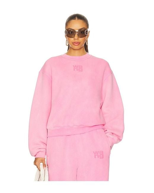 Alexander Wang Essential スウェットシャツ Pink
