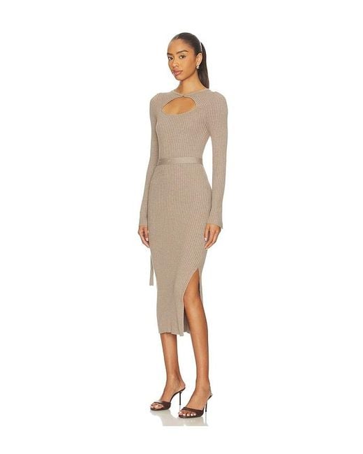 Hevron Natural Asher Dress
