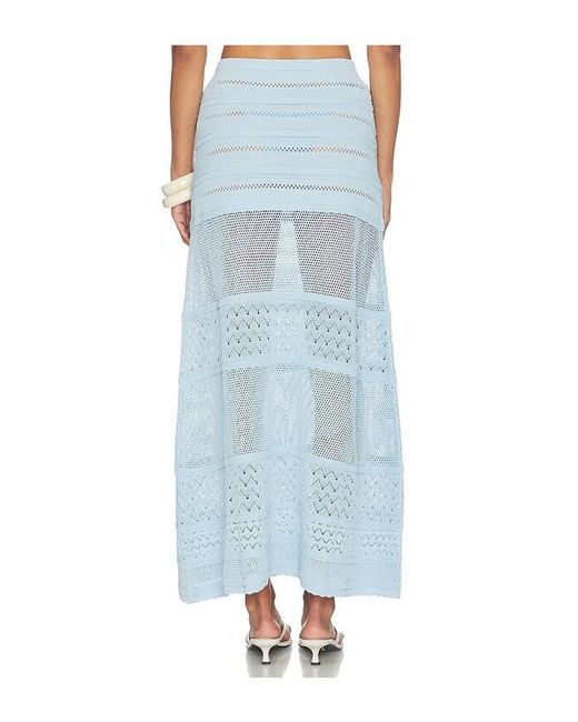 Devon Windsor Blue Yasmin Skirt
