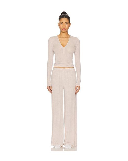 Negative Underwear White Whipped Track Pant