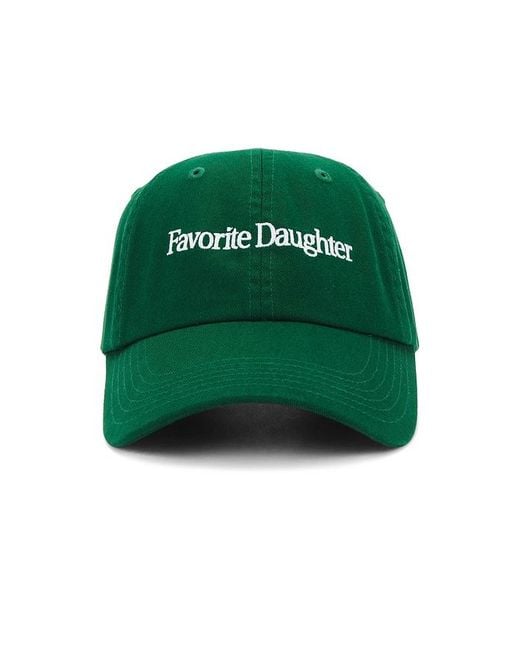 Chapeau Classic Logo FAVORITE DAUGHTER en coloris Green