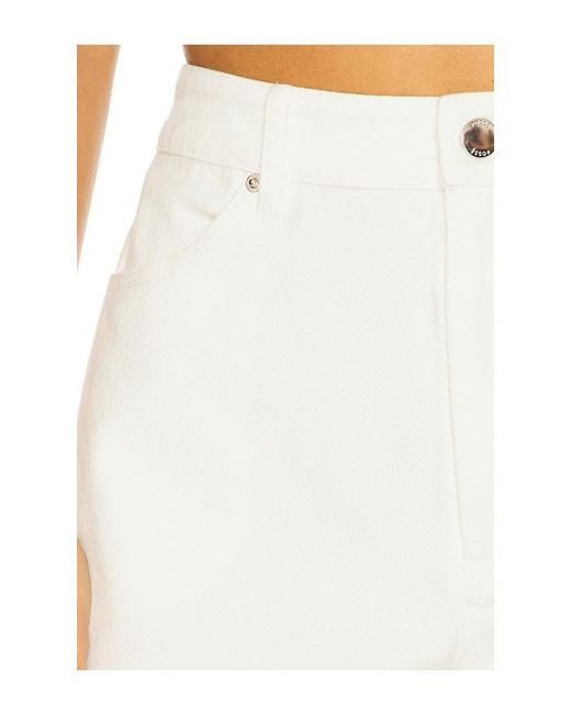 Posse White Drew Hot Pant