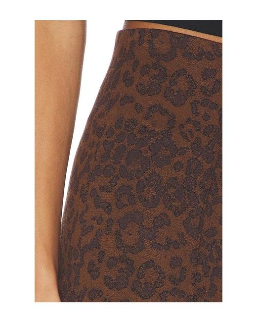 Rag & Bone Brown Irina Ponte Jacquard Kick Flare