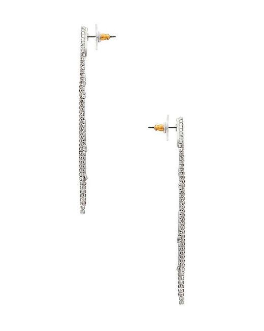BaubleBar White Daniella Earrings
