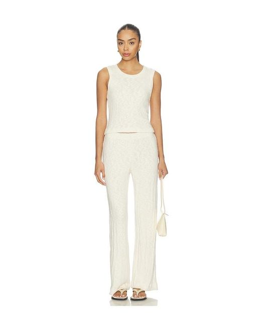 PERFECTWHITETEE White Leilani Summer Mesh Pant